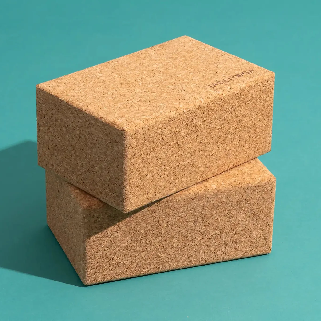 JadeYoga Cork Yoga Block